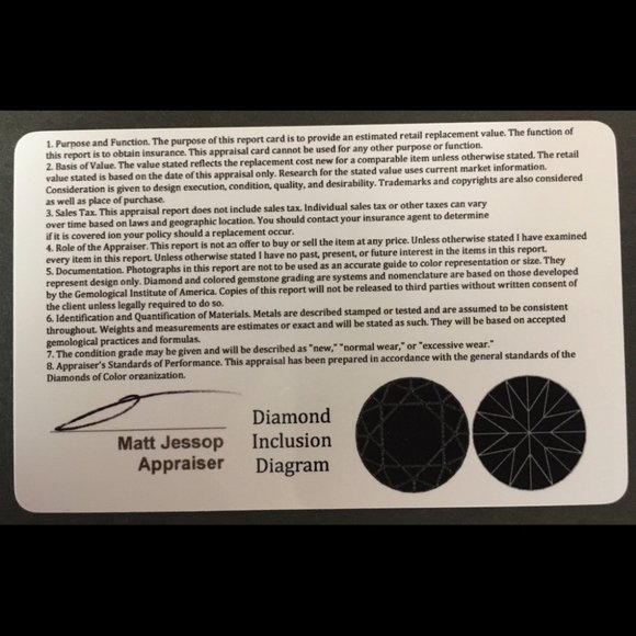 3.32cts Genuine Black Diamond Ring - Picture 10 of 12